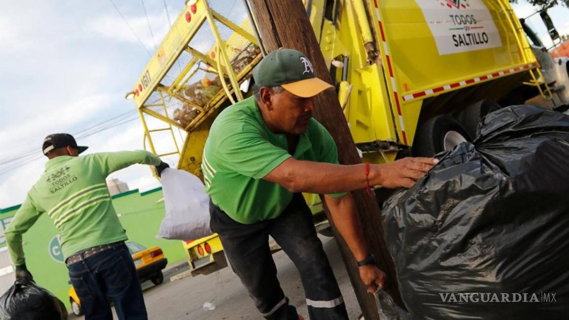 Aclaración: el servicio de recolección de basura no será suspendido en Saltillo