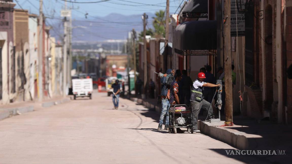 Calle General Cepeda de Saltillo, casi lista: reunión con vecinos definirá detalles finales