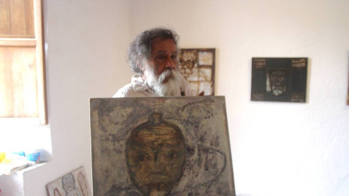 $!Muestra Francisco Toledo sus distintos rostros en muestra "Naa Pia', Yo mismo”