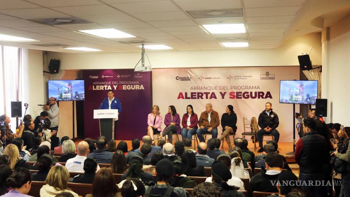 ‘Alerta y segura’, para garantizar espacios públicos seguros y confiables a las mujeres en Saltillo