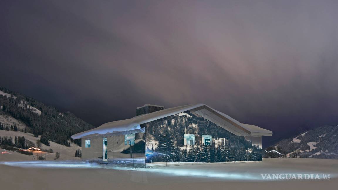 $!Mirage Gstaad, la sorprendente casa de los espejos que está en las montañas de Suiza