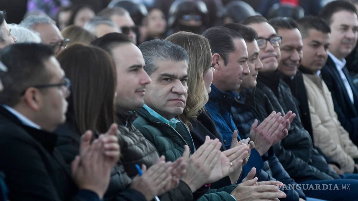 $!Entrega Miguel Riquelme 10 unidades tácticas a las fuerzas de seguridad en Coahuila