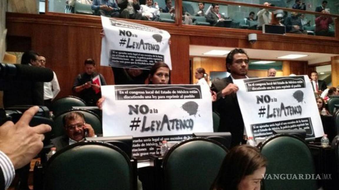 $!Edomex 'mejora' la 'Ley Bala': 'Ley Atenco' promete acabar rápido con la protesta social