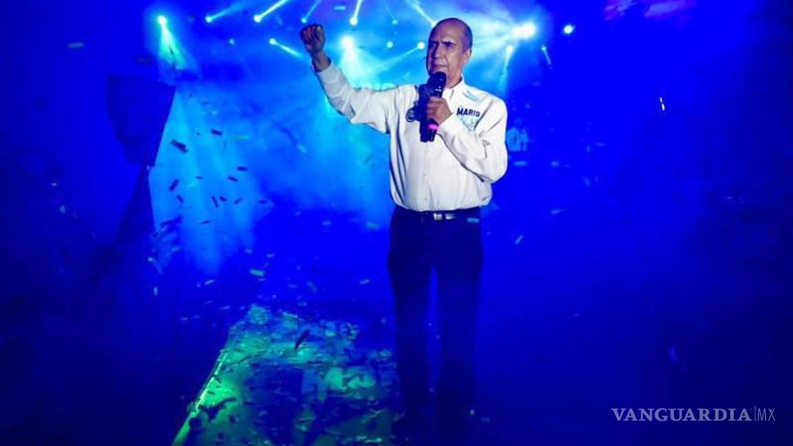 $!Mario Dávila Delgado destacó las mejoras en infraestructura urbana durante su discurso de cierre de campaña, resaltando el compromiso con el progreso de la ciudad.