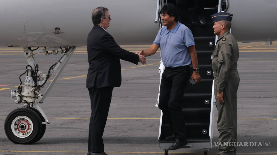 Así recibe México a Evo Morales