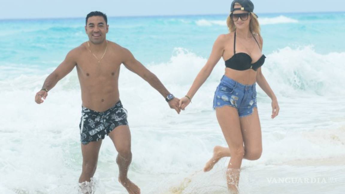 Marquito Fabián se la pasó de maravilla en Cancún con su novia alemana