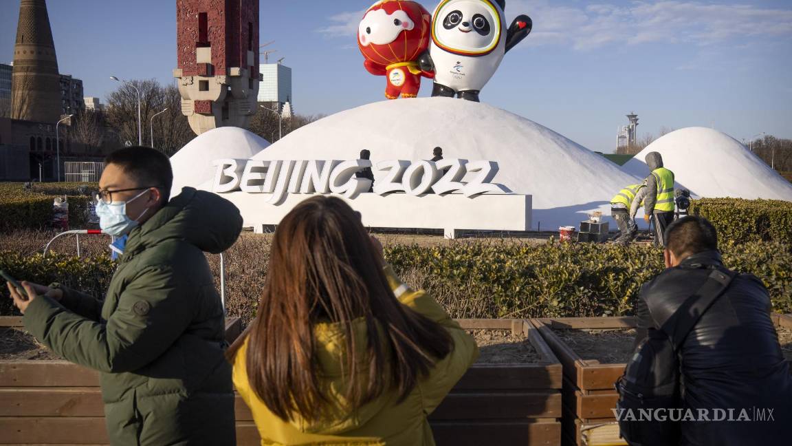 $!Los Juegos Olímpicos de Invierno de 2022 comenzarán el próximo 4 de febrero bajo estrictas medidas de prevención. FOTO: MARK SCHIEFELBEIN / AP