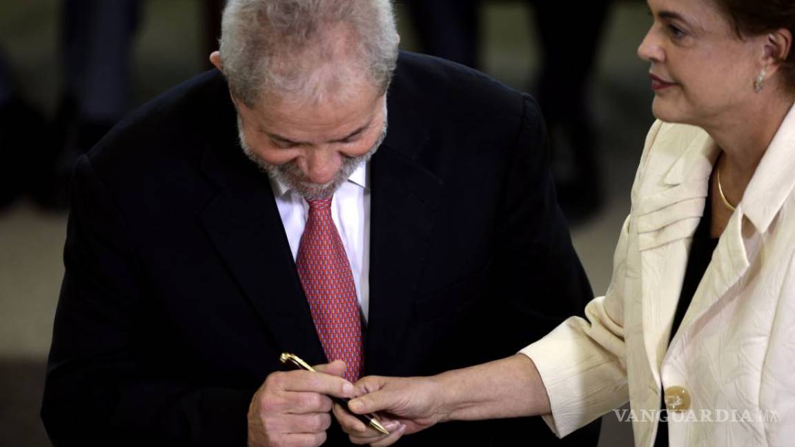 Anula juez el nombramiento de Lula