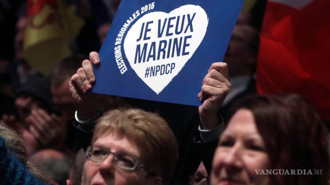 $!Ultraderecha aventaja en elecciones regionales de Francia