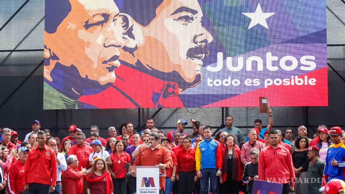 $!Nicolás Maduro inscribe su candidatura para la reelección