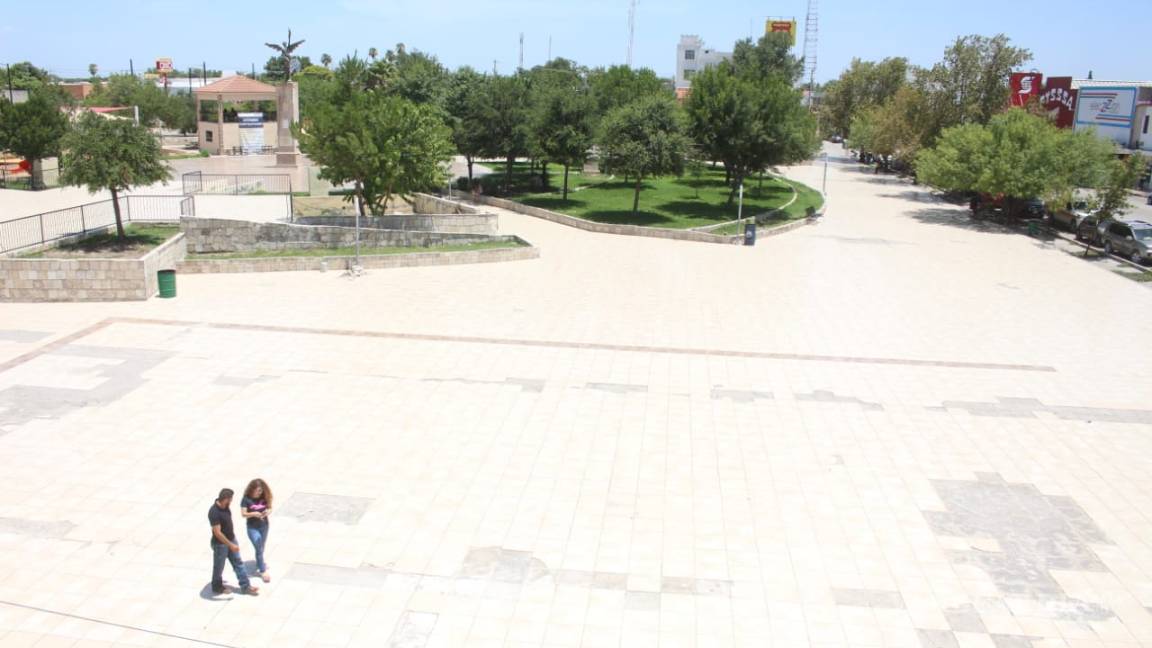 Invertirán 5 MDP para remodelar plaza principal en Sabinas, Coahuila