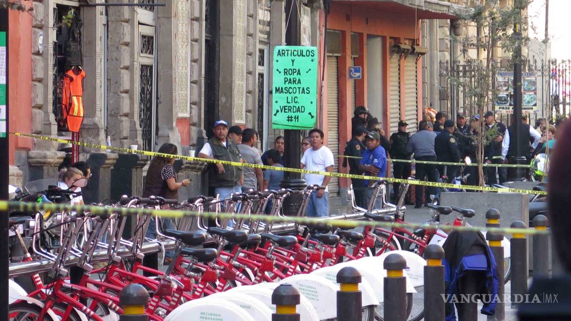 Deja 5 muertos balacera en calle cercana al Palacio Nacional