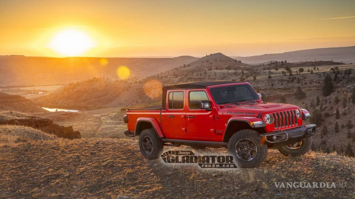 $!Jeep Gladiator, revelan la poderosa pick-up todoterreno... y descapotable