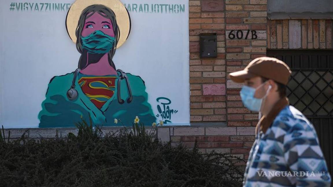 $!Coronavirus: Grafiteros de todo el mundo dan su propia batalla contra el COVID-19 y dan esperanzas a las personas