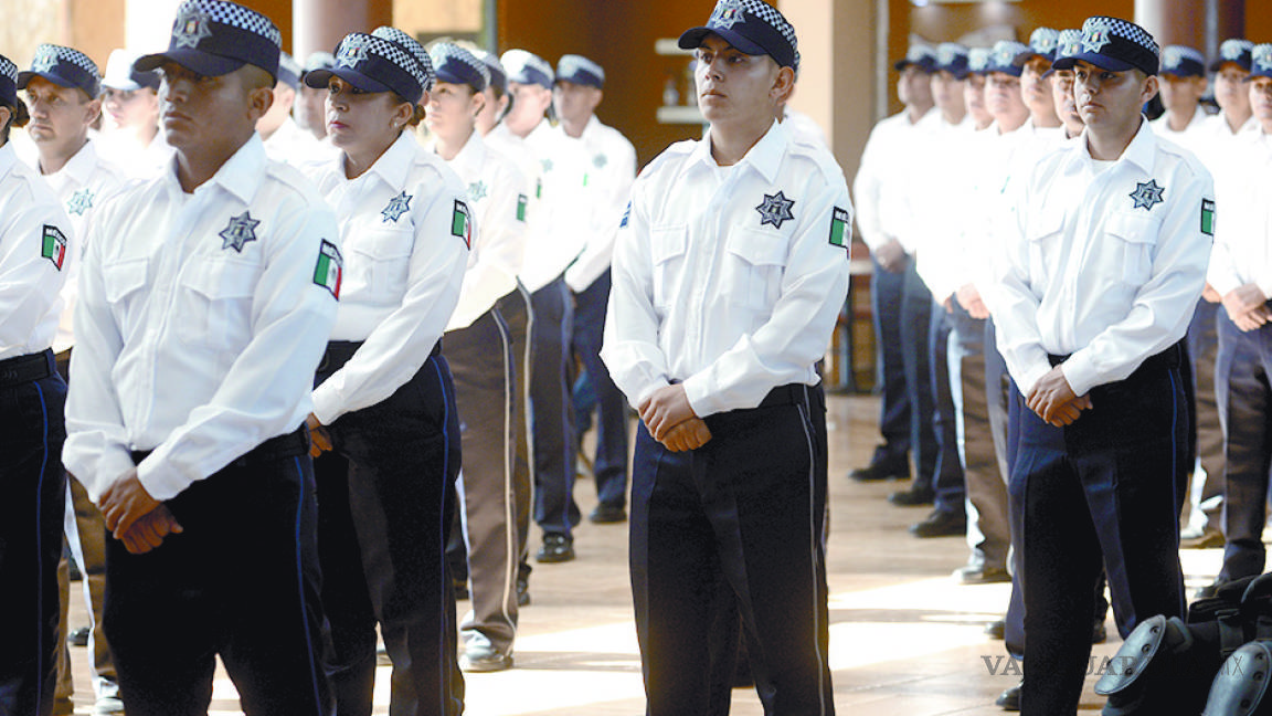 Prepara Saltillo a 120 cadetes para policías municipales