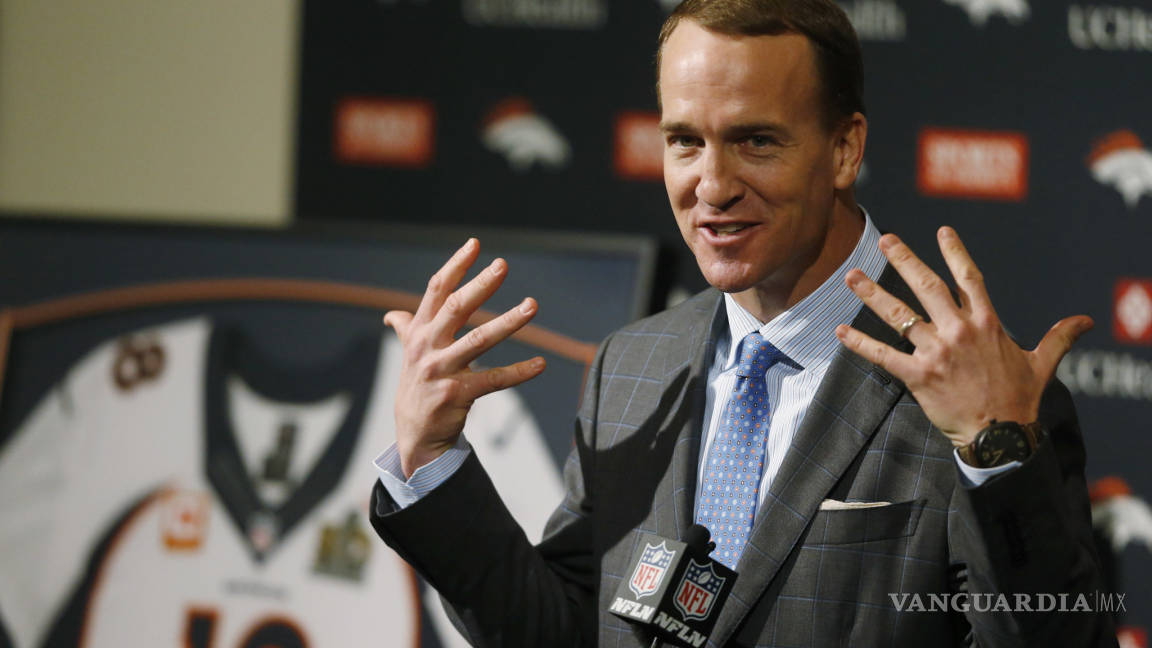 NFL exonera a Peyton Manning tras denuncias por dopaje