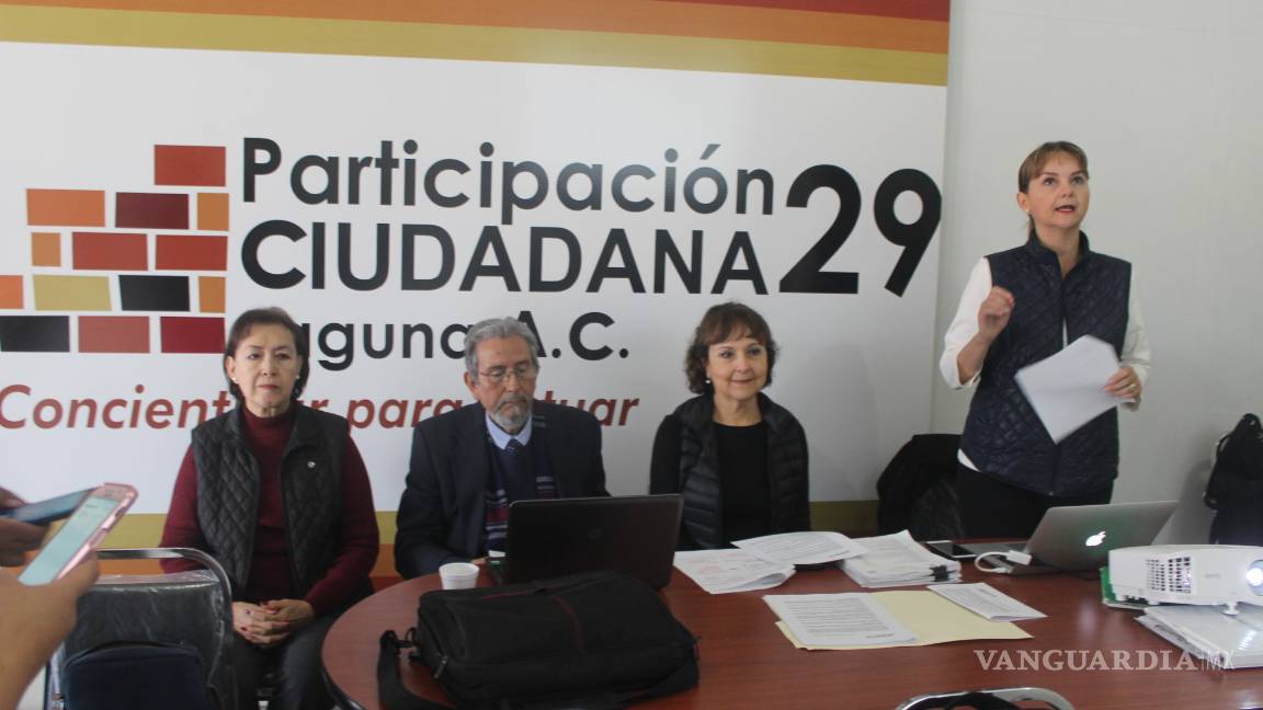 $!Cuestiona ONG de La Laguna plan financiero del Estado para 2019