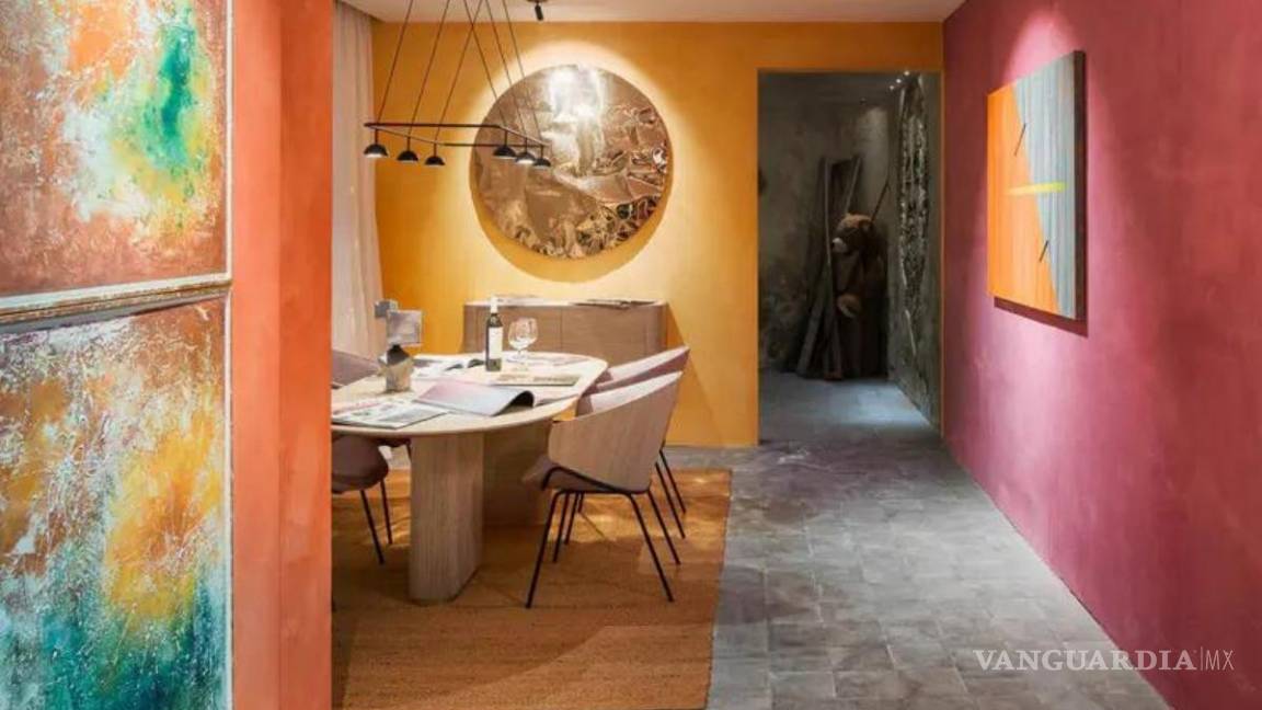 $!Propuesta de Ana María Fernández, de Nometri, un comedor que rinde homenaje al célebre arquitecto mexicano Luis Barragán.