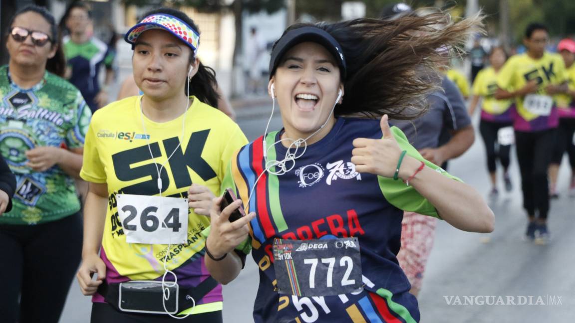 Corredores invaden la Ruta Recreativa saltillense