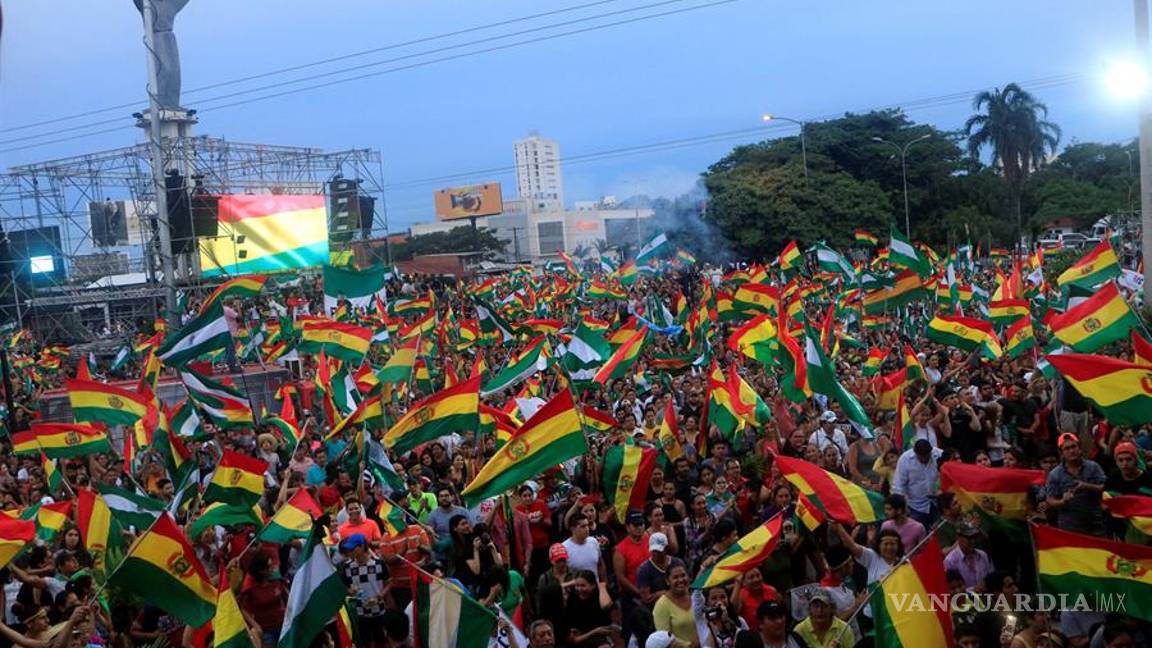 $!Evo Morales, miles festejan su renuncia