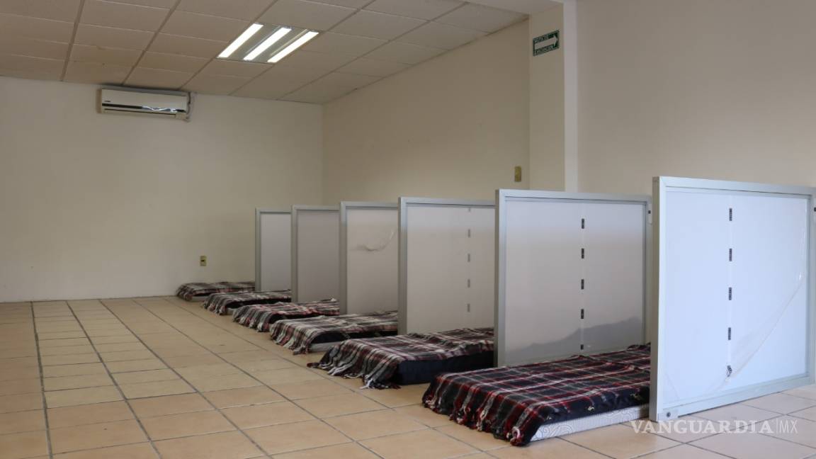 Protección Civil de Torreón se prepara para el frío con albergue que cumple normas COVID