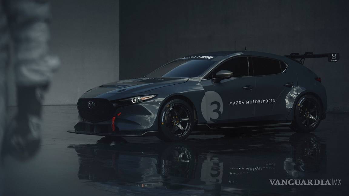 $!Mazda regresa a los circuitos, con el potente Mazda3 TCR