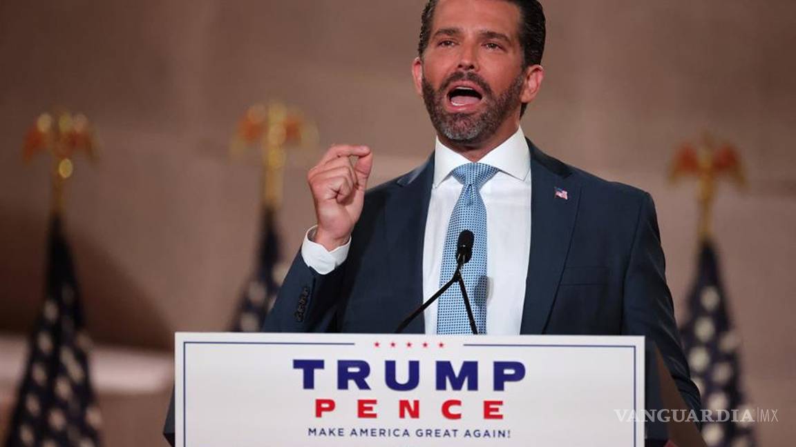 $!Con muchas ausencias la Convención Republicana se convierte en una fiesta de Trump y su familia