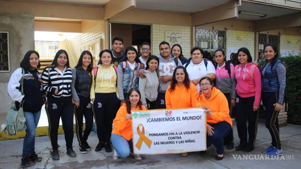 Se suma Coahuila a lucha contra violencia de género en el Día Naranja