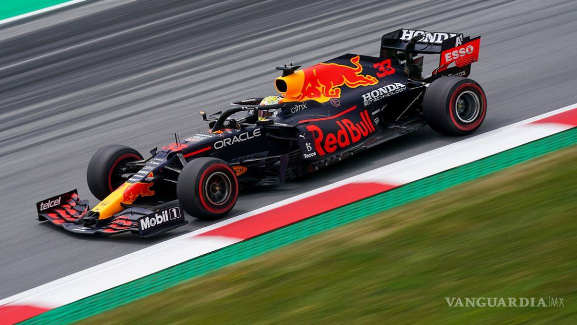 Verstappen y Checo Pérez de Red Bull hacen el 1-3 en la calificación del Gran Premio de Austria