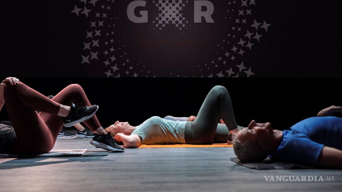 $!Momento de relajación en el gimnasio.