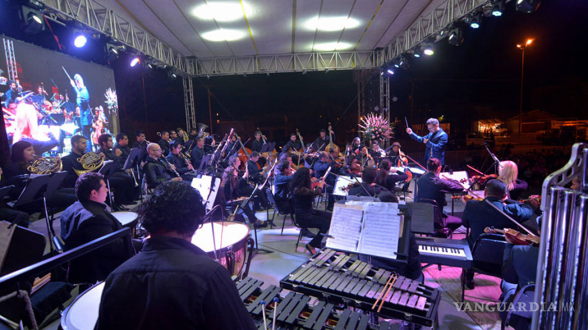 Orquesta Filarmónica del Desierto de Coahuila deleita a nigropetenses
