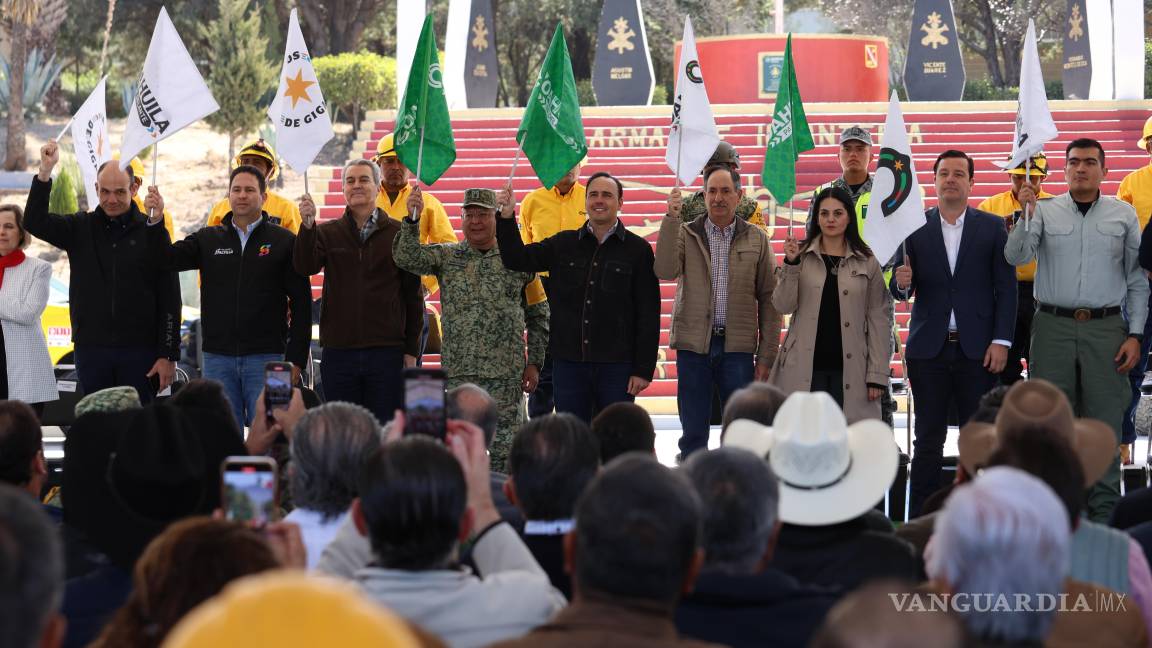 $!Autoridades estatales, municipales, militares y civiles se suman al operativo para proteger la biodiversidad de Coahuila, promoviendo la corresponsabilidad social en la prevención de siniestros.