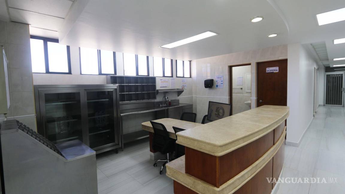 $!La recepción luce impecable.