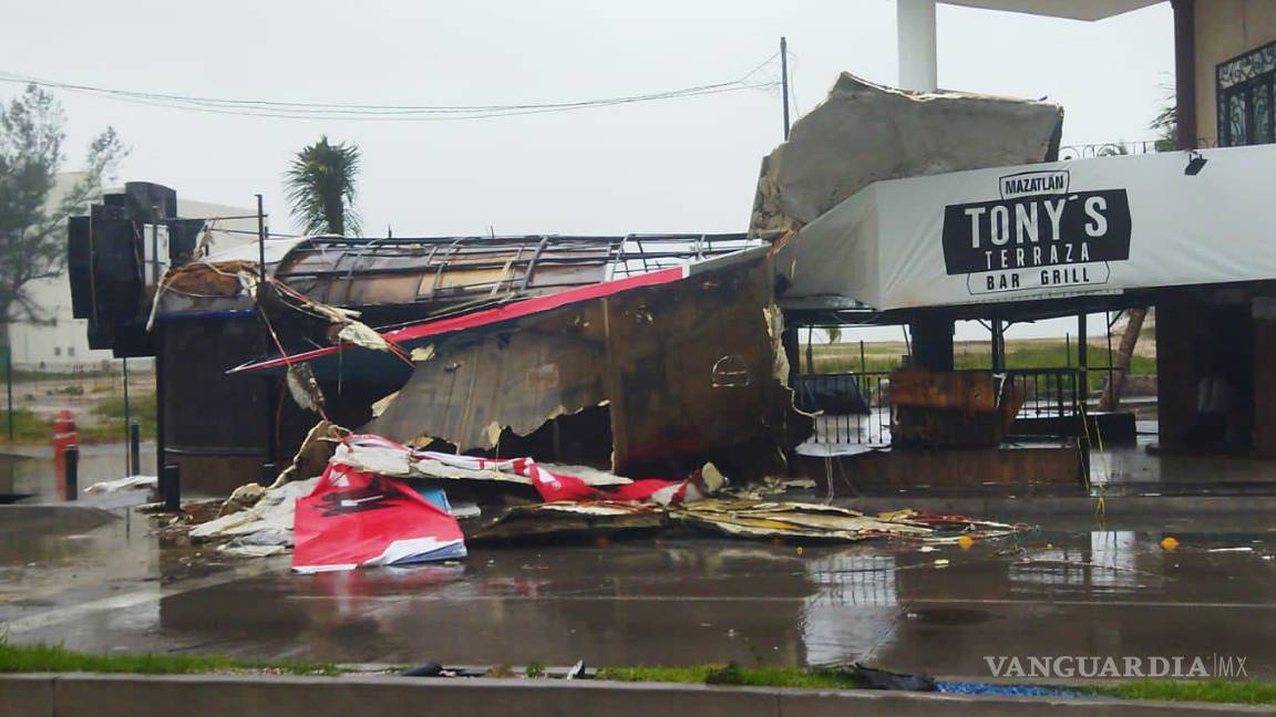 $!Inundaciones y deslaves deja el paso de Pamela por Sinaloa, Nayarit y Durango