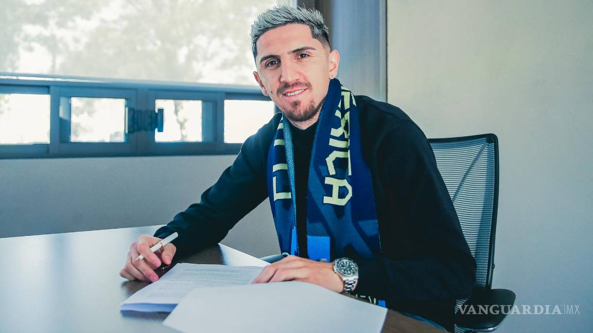 $!Diego Valdés firmó su contrato luego de superar los exámenes físicos.