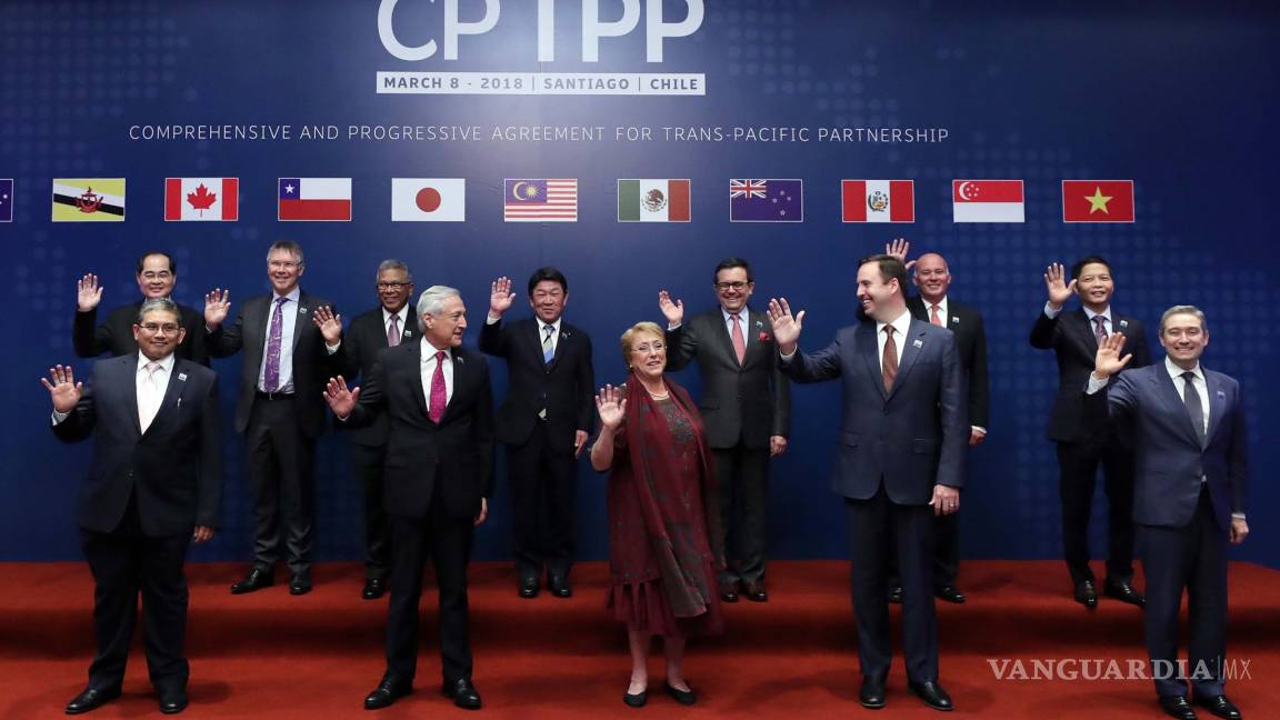México y 10 países firman nuevo TPP sin Estados Unidos