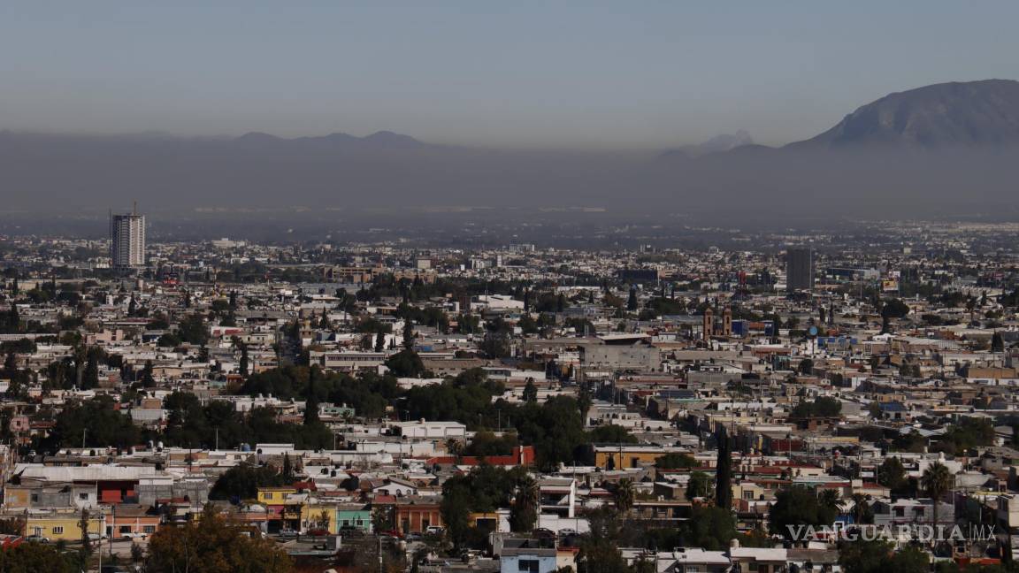 Amanece Saltillo con peor calidad del aire que Monterrey; representa riesgo a grupos sensibles