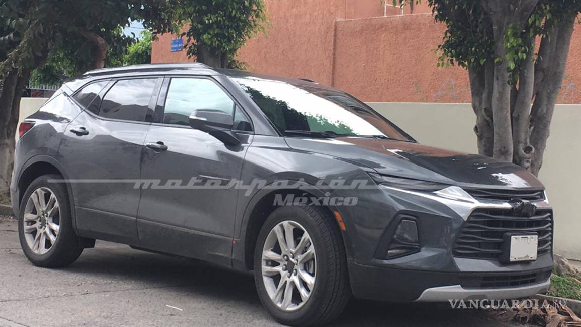 $!El nuevo Chevrolet Blazer se dejó ver por las calles de México