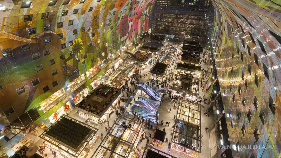 $!Market Hall de Rotterdam, el mejor centro comercial del siglo