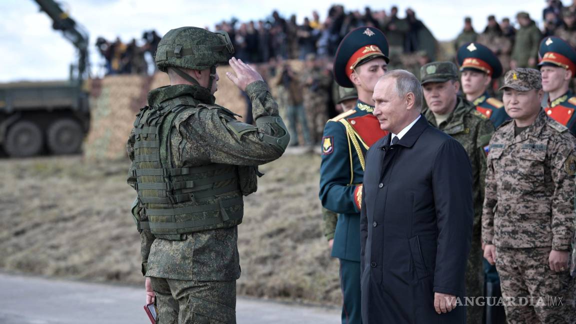 Putin supervisa masivas maniobras militares rusas en Siberia