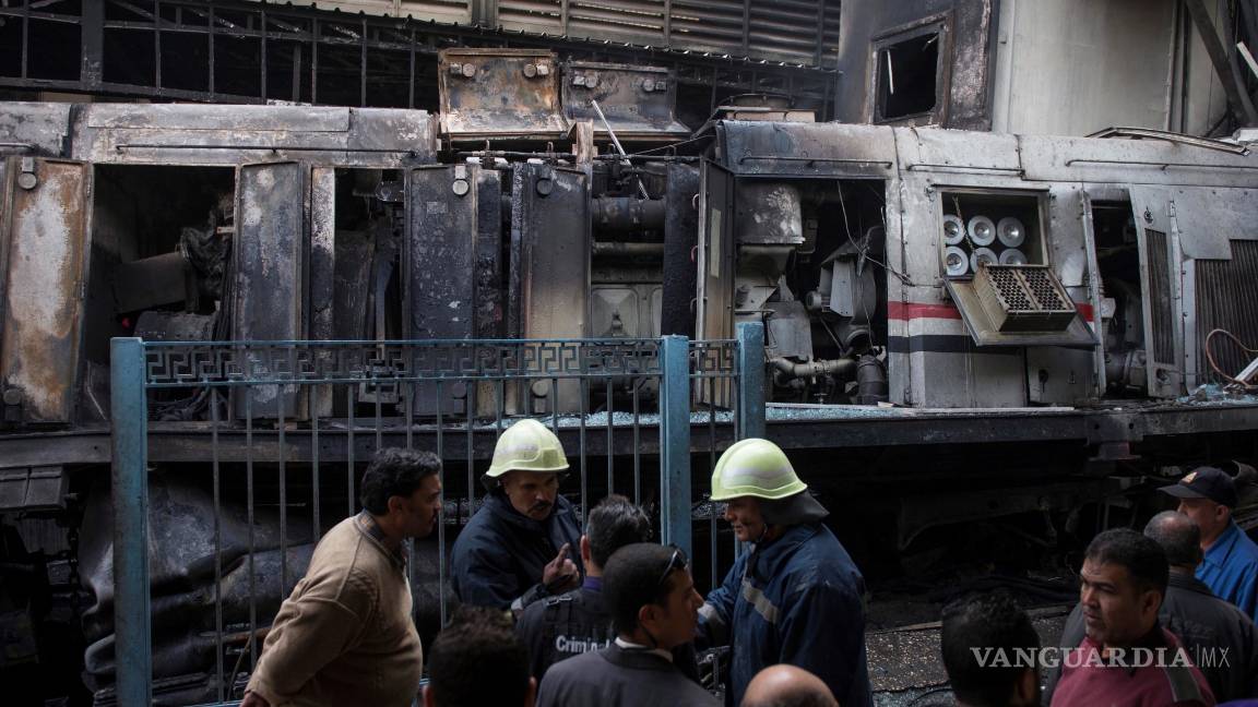 $!Arde estación de tren en el Cairo, hay 25 muertos
