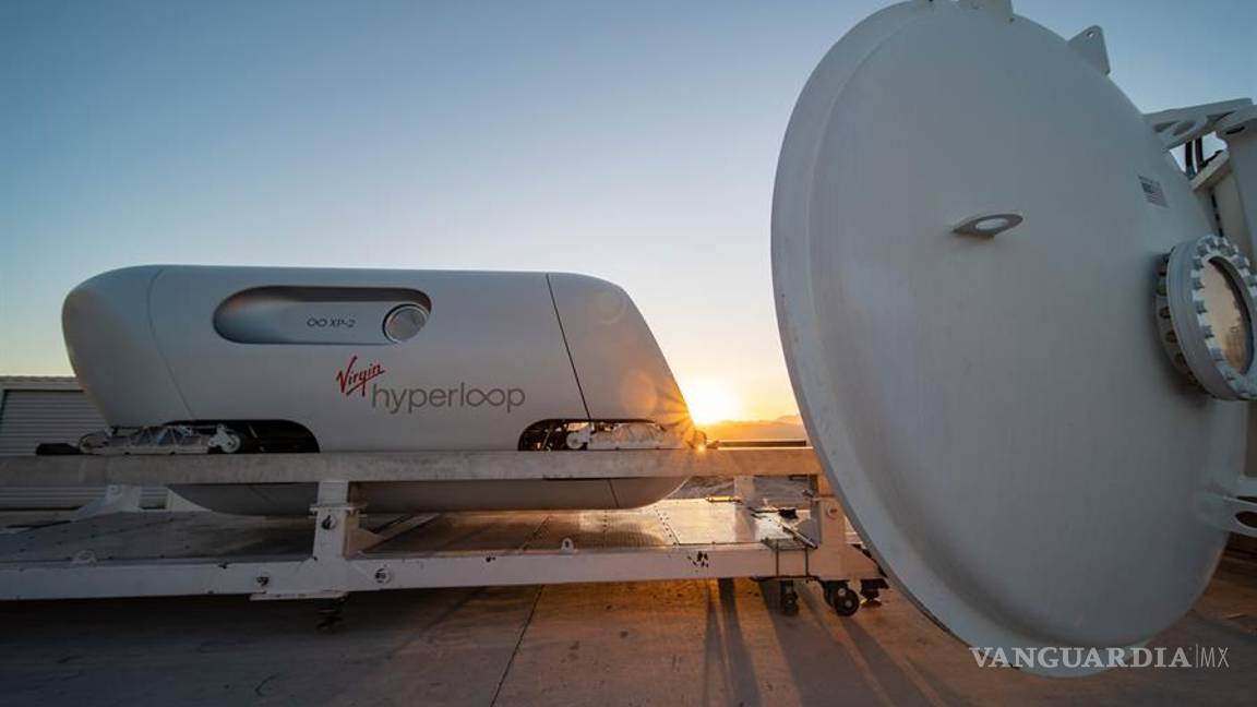 $!Mira el XP-2 nuevo vehículo espacial de Virgin Hyperloop (fotos)