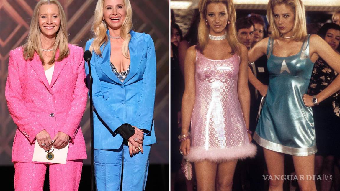 $!Las actrices rindieron un homenaje a sus personajes en el éxito de 1997, “Romy and Michele’s High School Reunion”.
