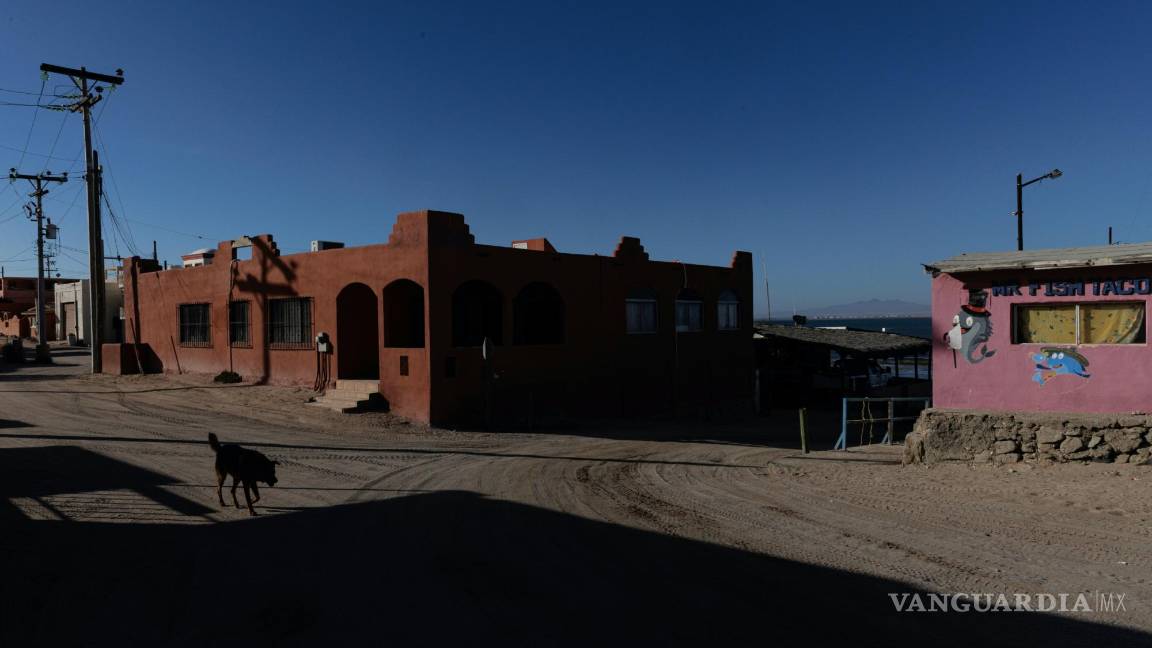 $!Un vecindario cerca del área donde la empresa israelí IDE Technologies propone construir una planta desalinizadora, enPuerto Peñasco, México.