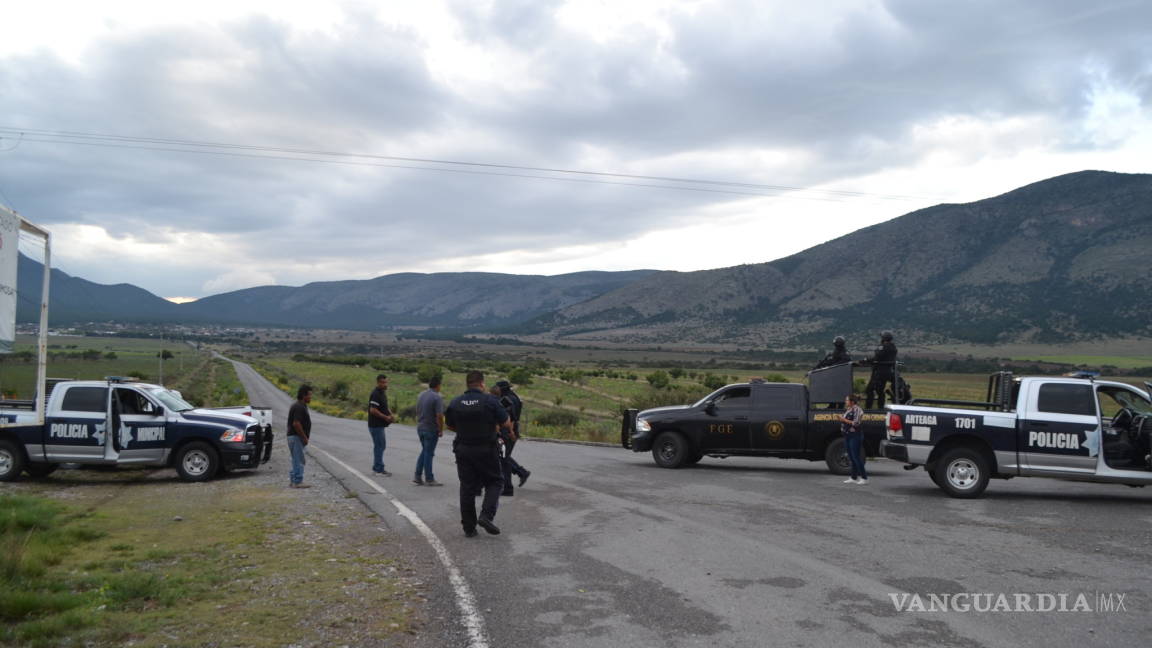 Tras persecución, frustran secuestro y caen dos en Arteaga, Coahuila