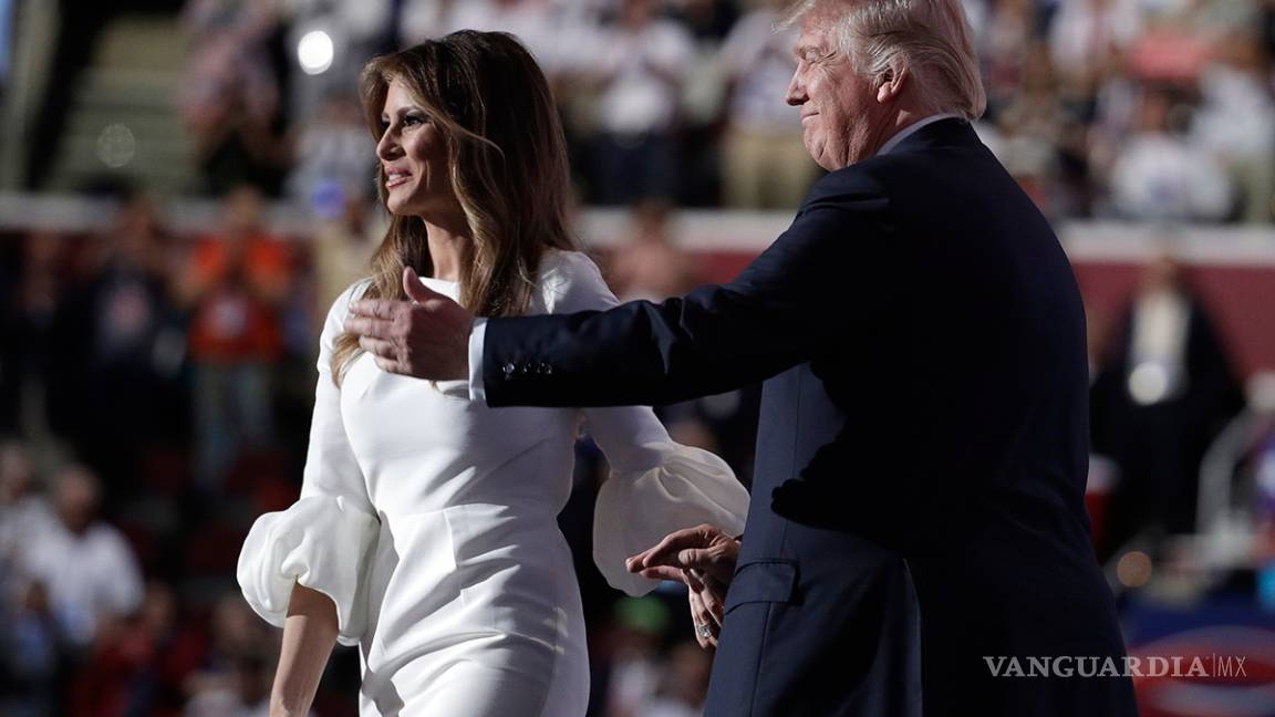 $!Melania Trump, eslovena, inmigrante, exmodelo y ahora esposa del probable nuevo presidente de EU