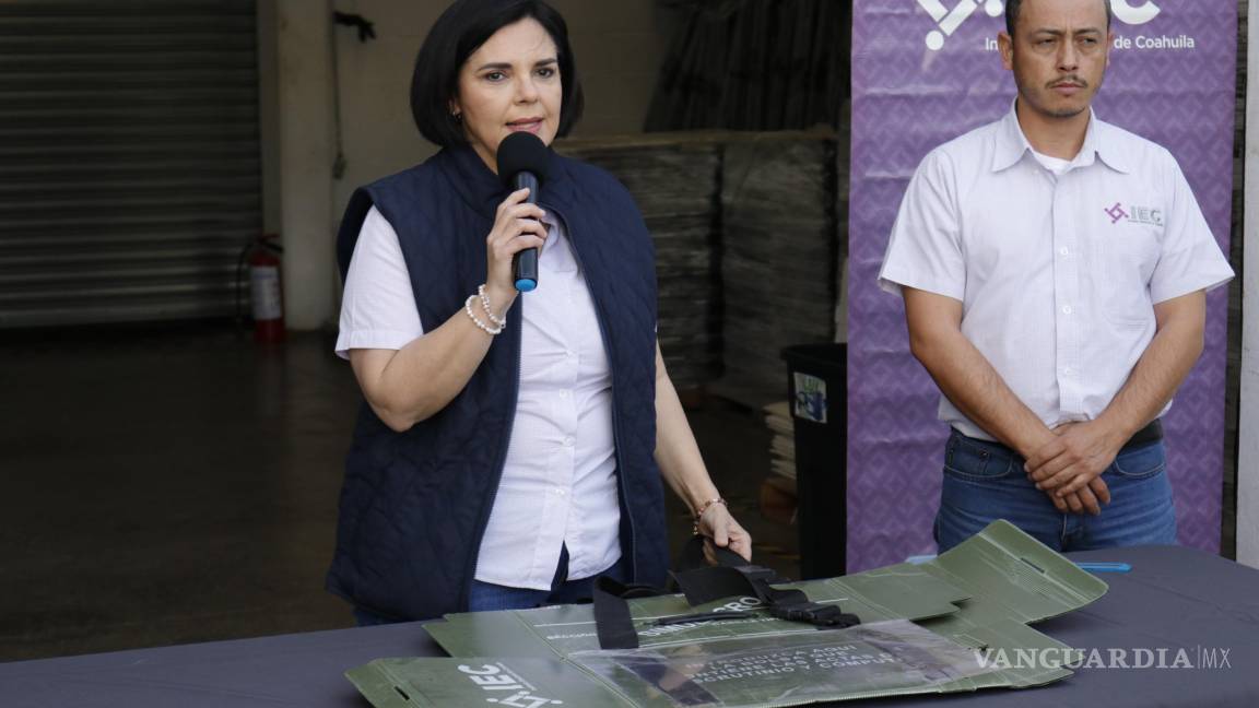 Colocarán en Coahuila 54 urnas electrónicas en elecciones del 7 de junio