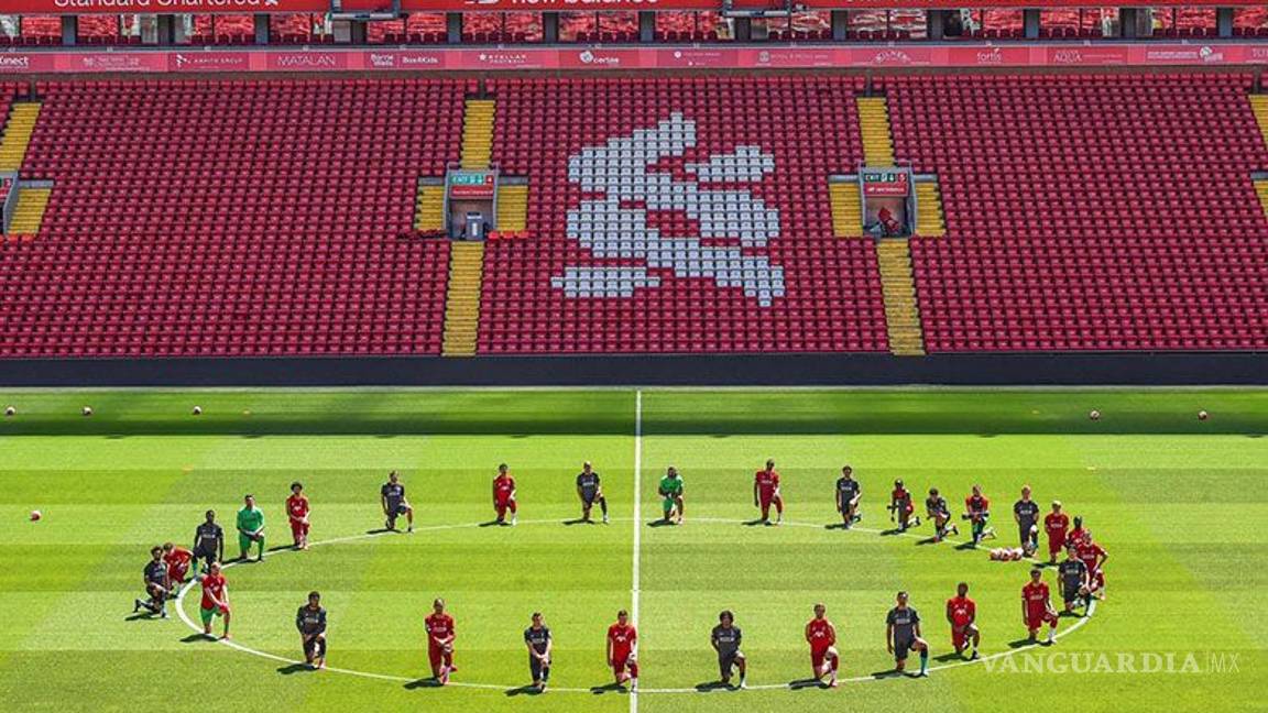 $!‘En rodilla’ de lucha por George Floyd