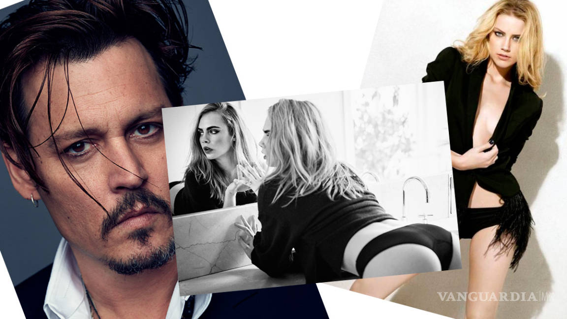 ¿Cara Delevingne causó la ruptura de Johnny Depp y Amber Heard?