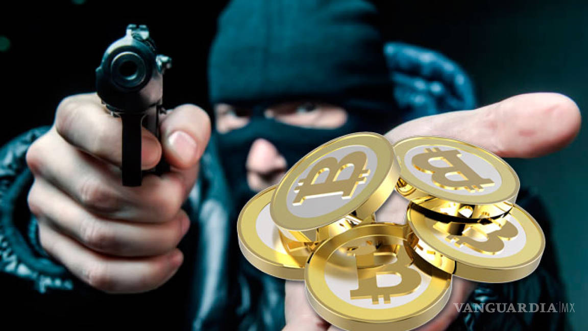 Se da el primer robo de bitcoins a mano armada